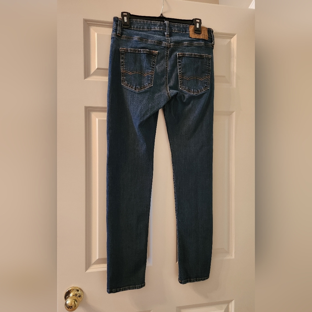 American Eagle Outfitters Dark Blue Straight Jeans